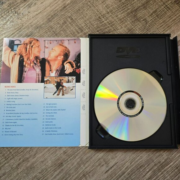 Jack Frost DVD 1998 Michael Keaton Family Christmas Movie Tested Works VG - Picture 3 of 5